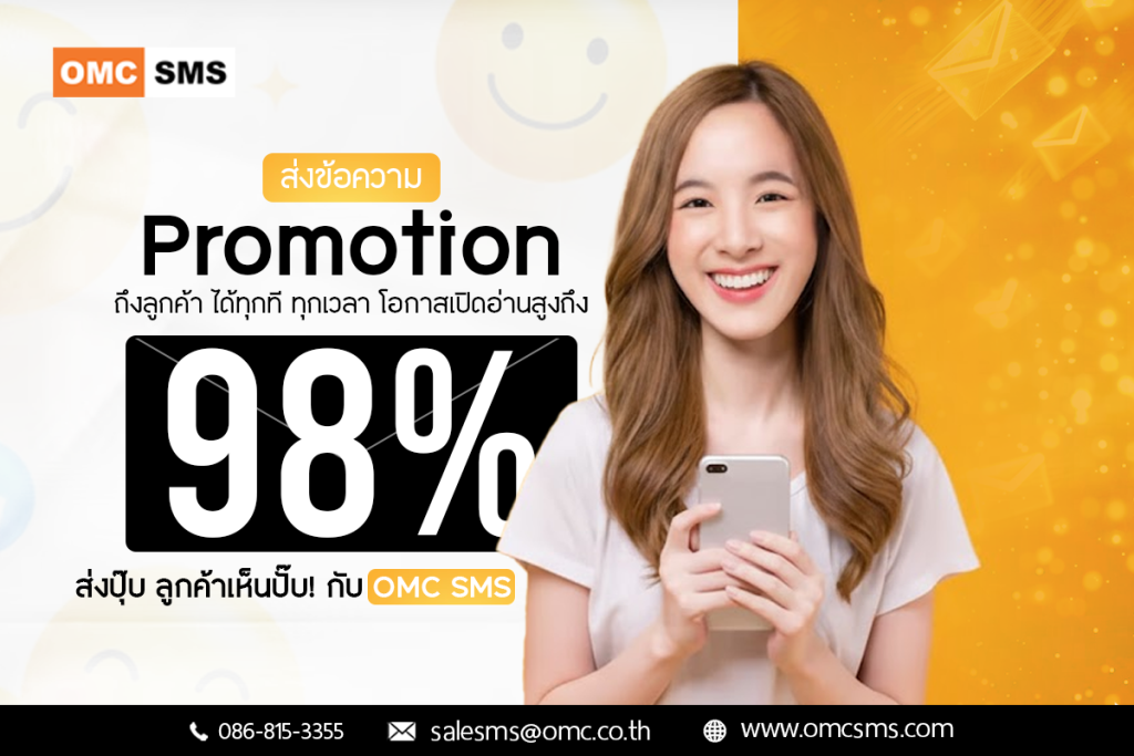ข้อความ 1 บรรทัด สู่การปิดการขาย 1 พันล้าน (sms marketing)